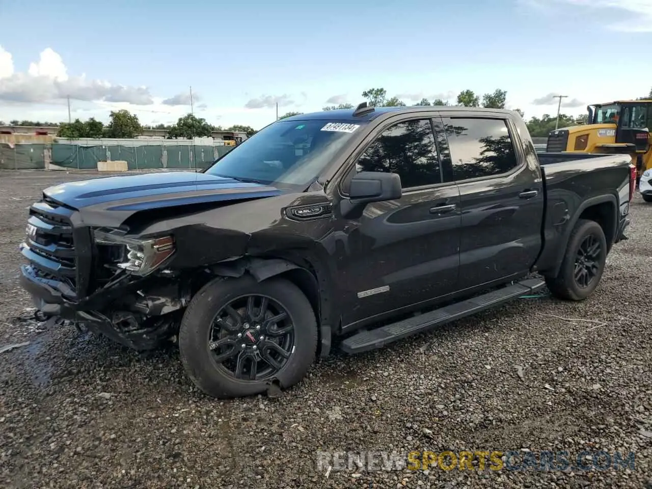 1 fotografías del automóvil dañado 1GTP8CED0MZ397375 GMC SIERRA 2021