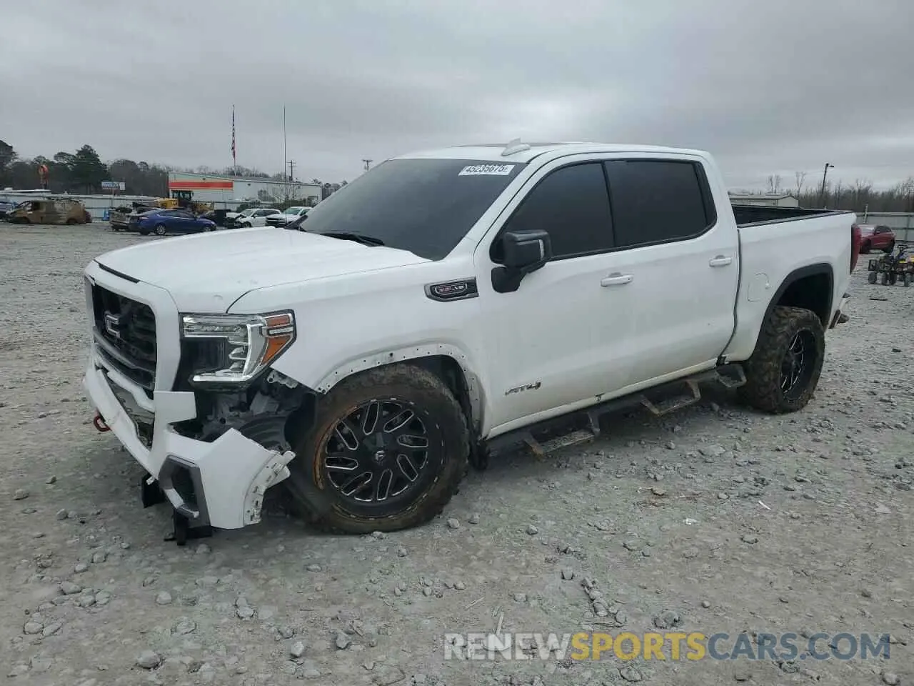 1 fotografías del automóvil dañado 1GTP9EEL0MZ150146 GMC SIERRA 2021