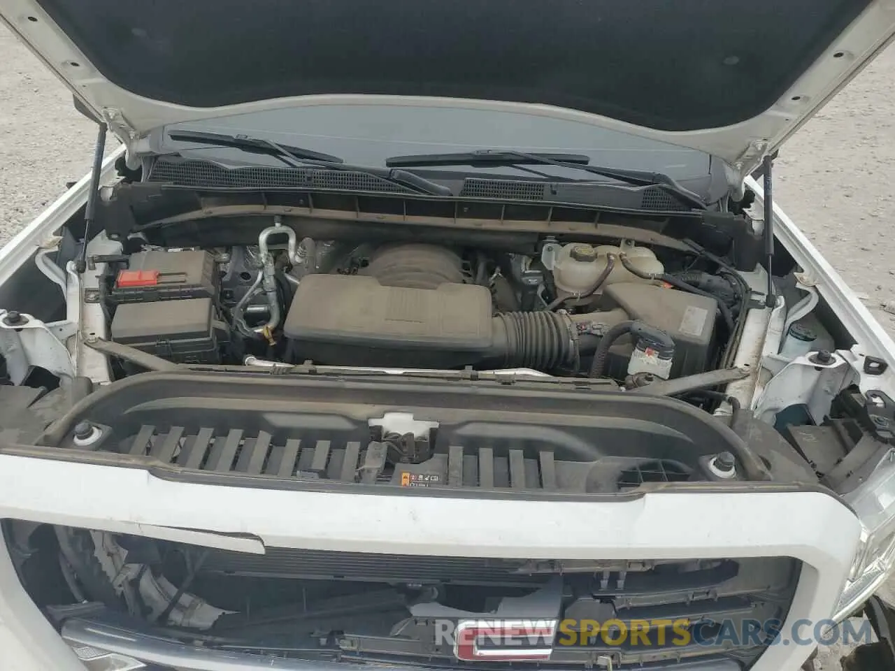 12 fotografías del automóvil dañado 1GTP9EEL0MZ150146 GMC SIERRA 2021