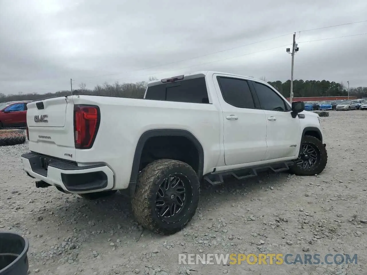 3 fotografías del automóvil dañado 1GTP9EEL0MZ150146 GMC SIERRA 2021
