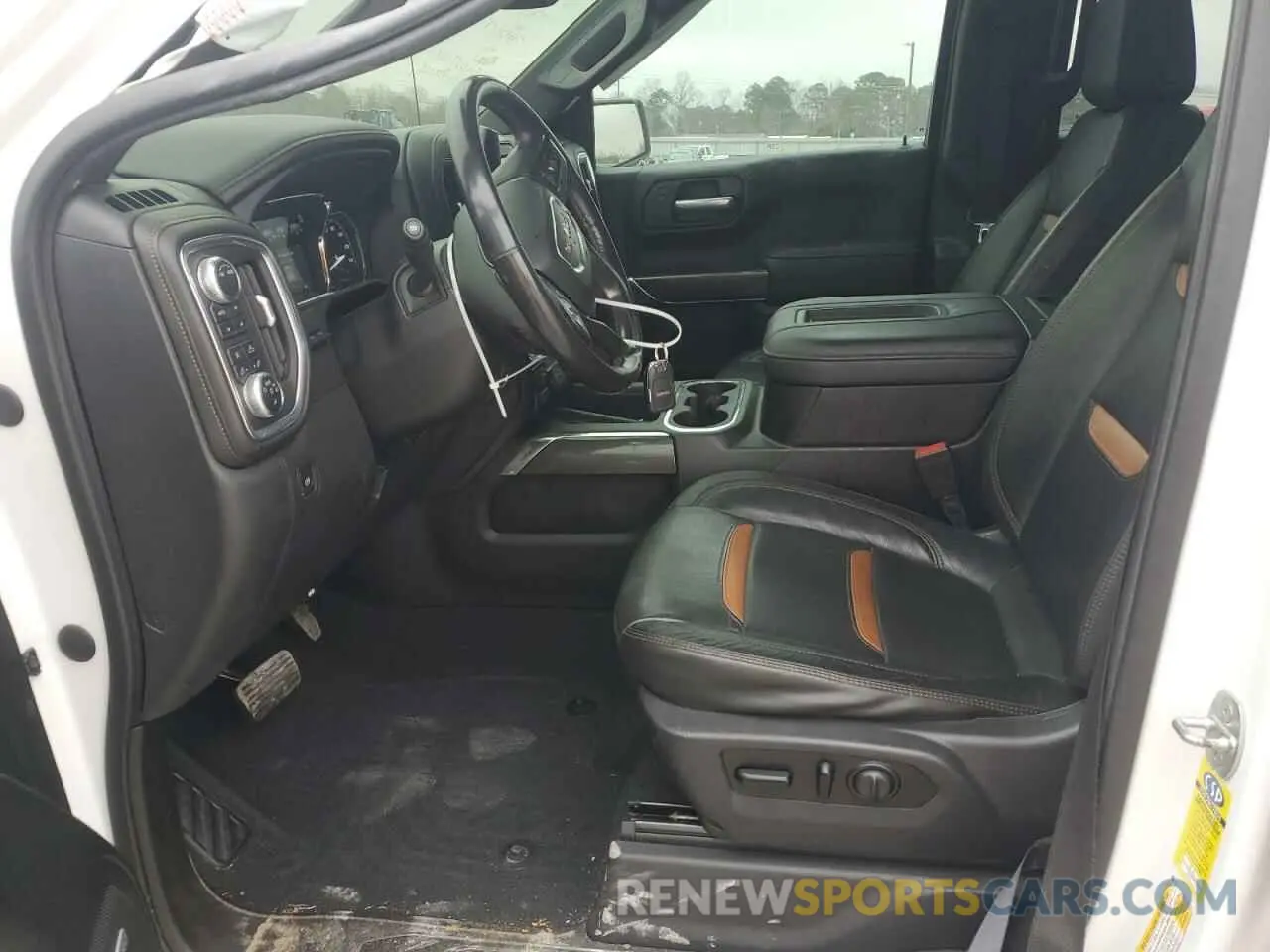 7 fotografías del automóvil dañado 1GTP9EEL0MZ150146 GMC SIERRA 2021