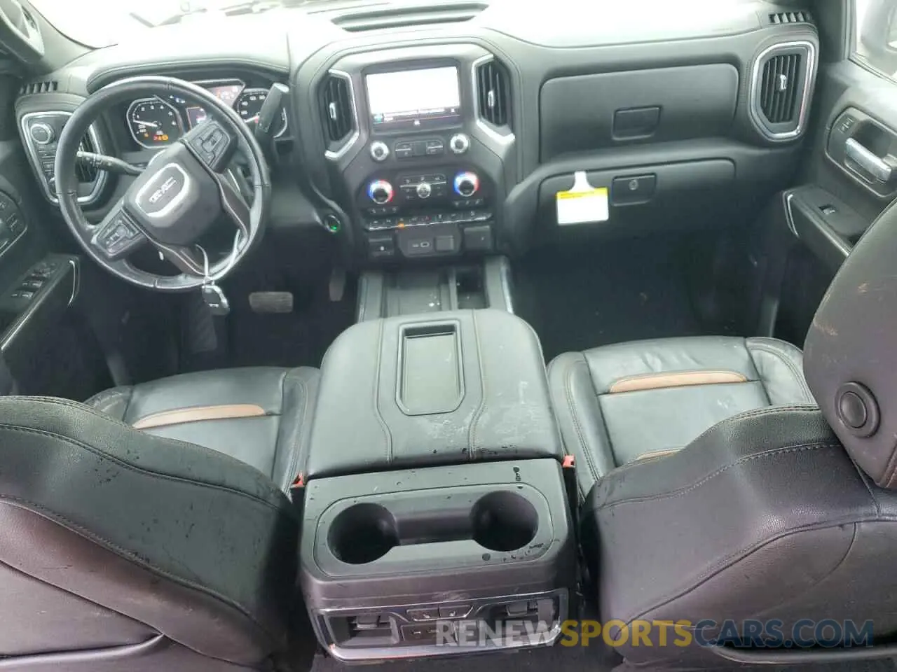 8 fotografías del automóvil dañado 1GTP9EEL0MZ150146 GMC SIERRA 2021