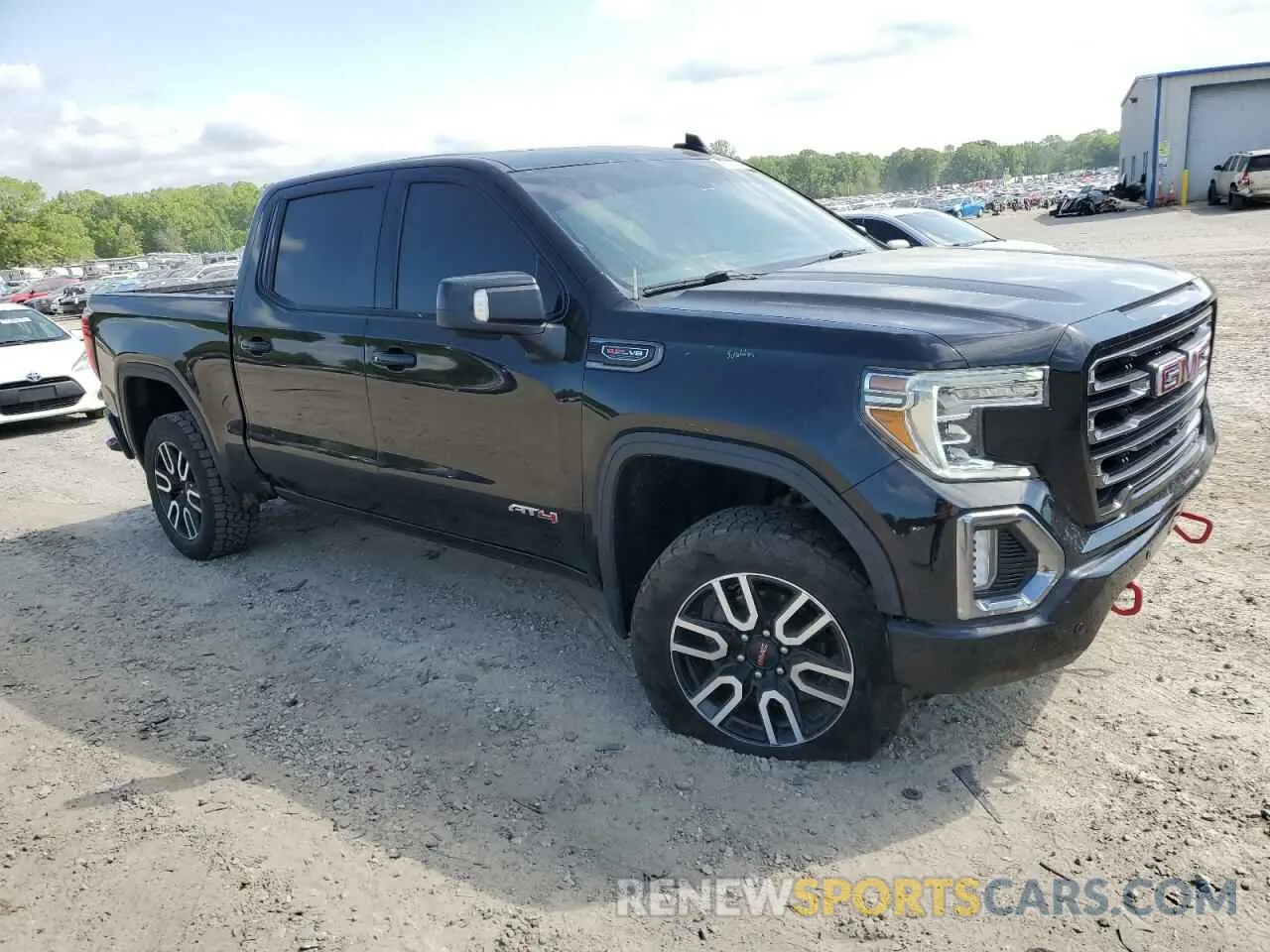 4 fotografías del automóvil dañado 1GTP9EEL1MZ276726 GMC SIERRA 2021