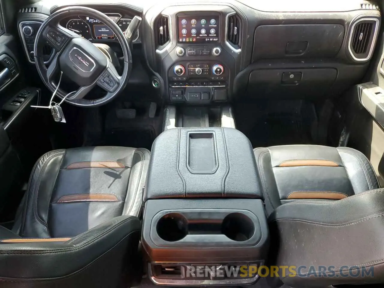 8 fotografías del automóvil dañado 1GTP9EEL1MZ276726 GMC SIERRA 2021