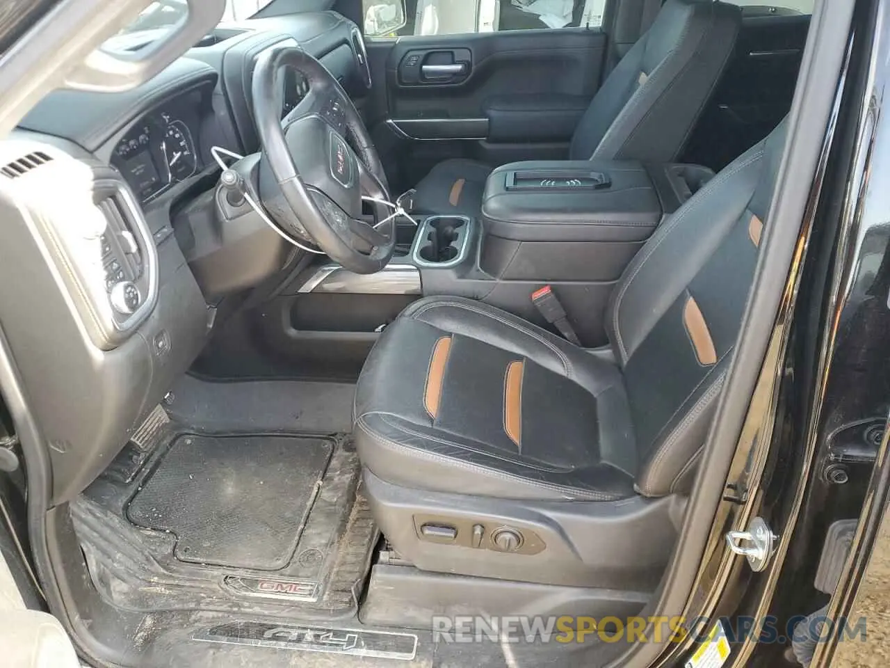 7 fotografías del automóvil dañado 1GTP9EEL6MZ277760 GMC SIERRA 2021