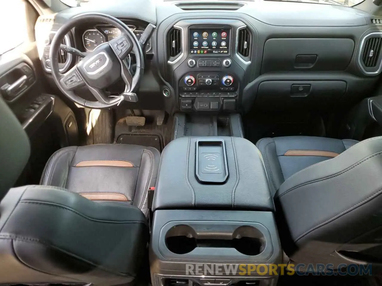 8 fotografías del automóvil dañado 1GTP9EEL6MZ277760 GMC SIERRA 2021