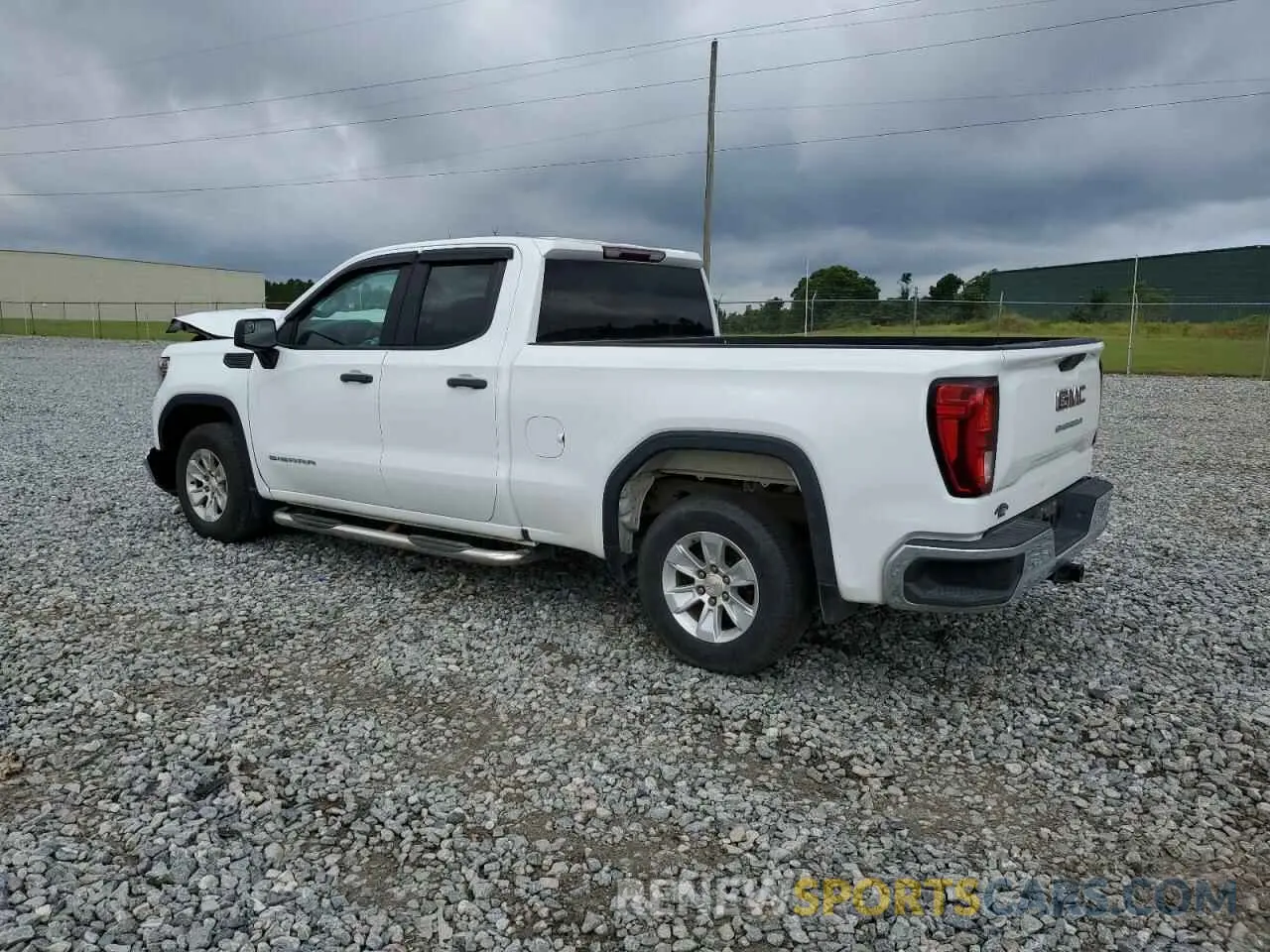 2 fotografías del automóvil dañado 1GTR8AEF4MZ101322 GMC SIERRA 2021