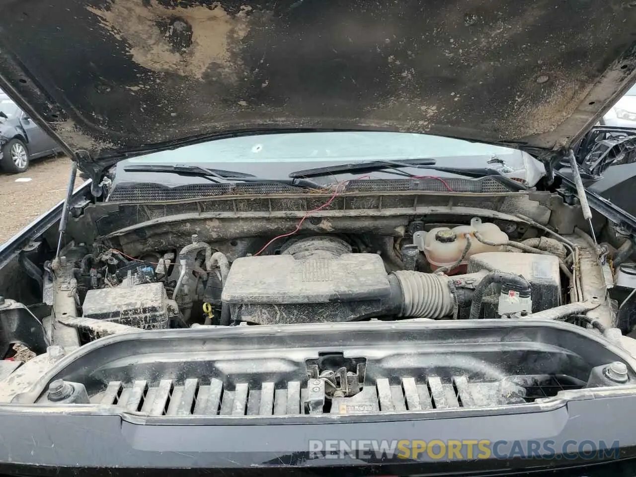 11 fotografías del automóvil dañado 1GTR8CED9MZ446405 GMC SIERRA 2021