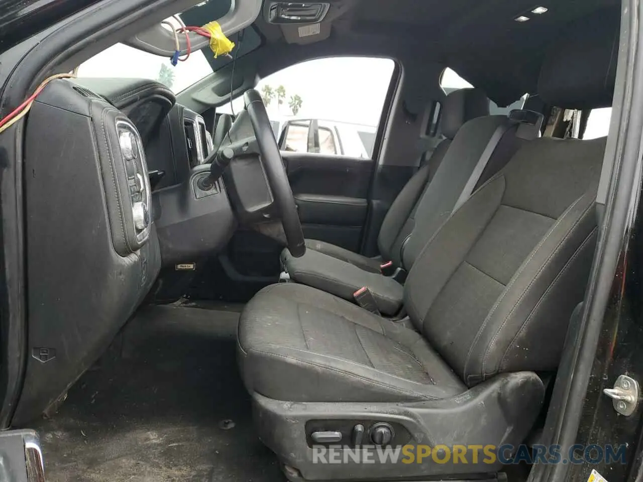 7 fotografías del automóvil dañado 1GTR8CED9MZ446405 GMC SIERRA 2021