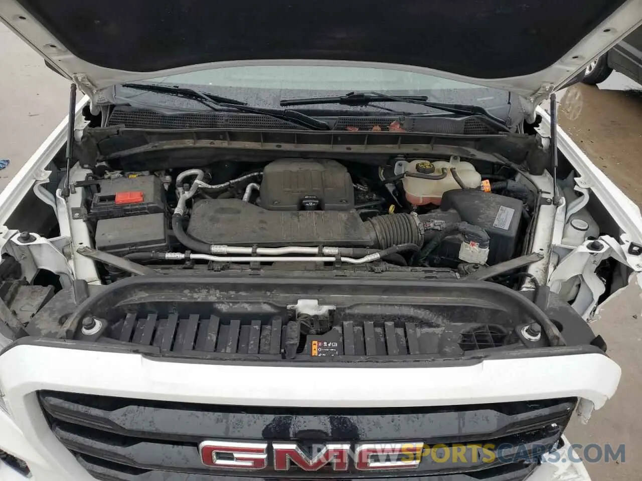 11 fotografías del automóvil dañado 1GTR8CEK2MZ239904 GMC SIERRA 2021