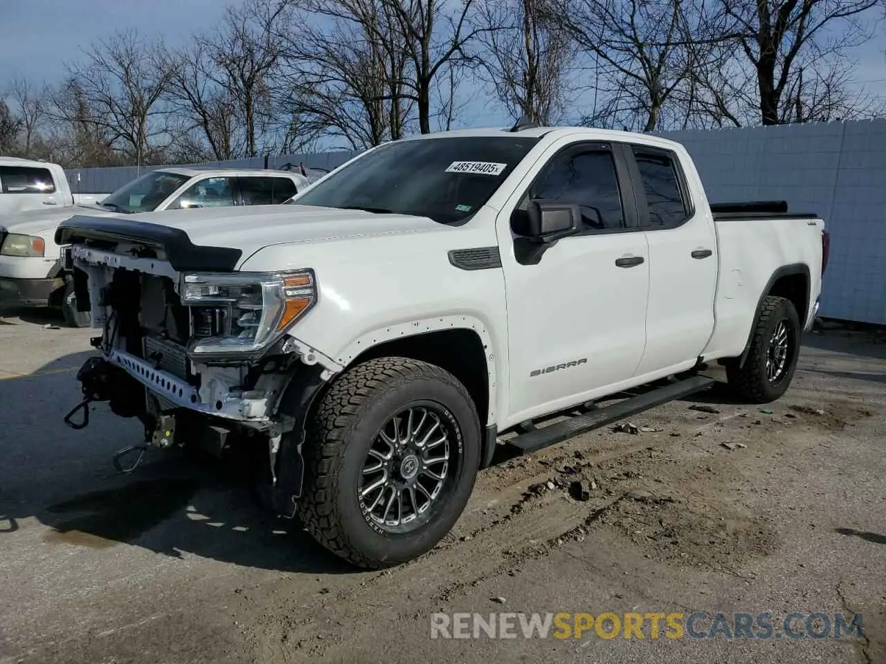 1 fotografías del automóvil dañado 1GTR9AEK3MZ360815 GMC SIERRA 2021