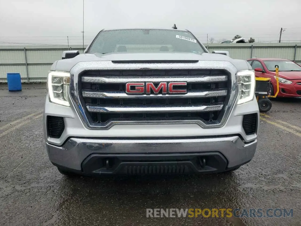 5 fotografías del automóvil dañado 1GTR9BED2MZ320488 GMC SIERRA 2021