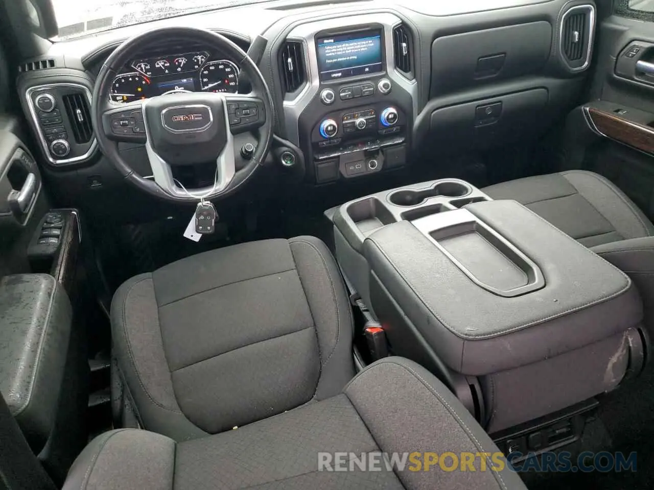 8 fotografías del automóvil dañado 1GTR9BED2MZ320488 GMC SIERRA 2021
