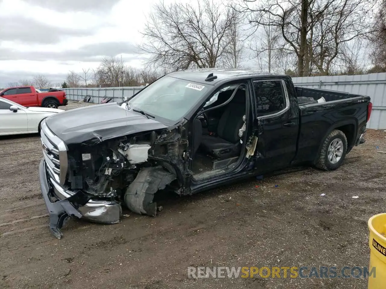 1 fotografías del automóvil dañado 1GTR9BED3MZ345089 GMC SIERRA 2021