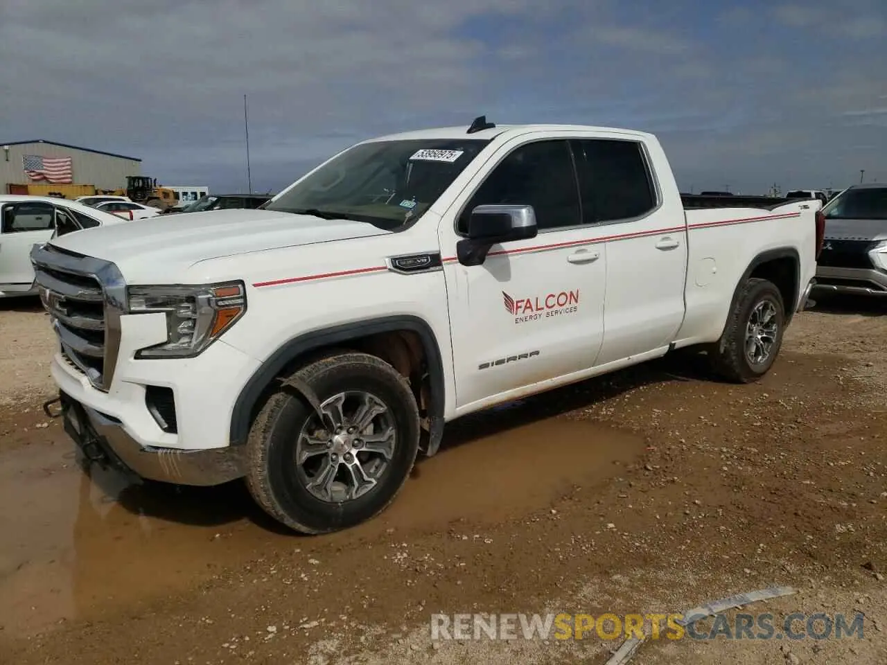 1 fotografías del automóvil dañado 1GTR9BEDXMZ415428 GMC SIERRA 2021