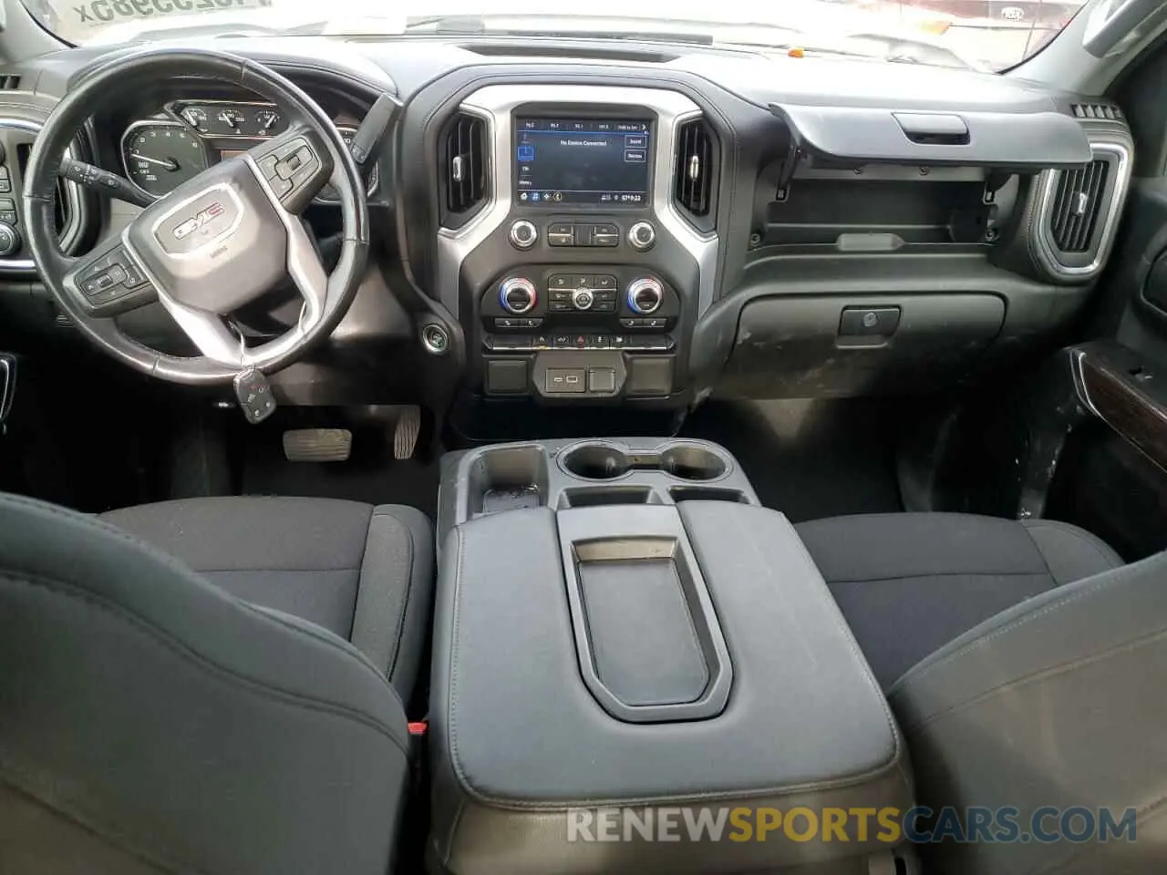 8 fotografías del automóvil dañado 1GTR9BEK9MZ307123 GMC SIERRA 2021