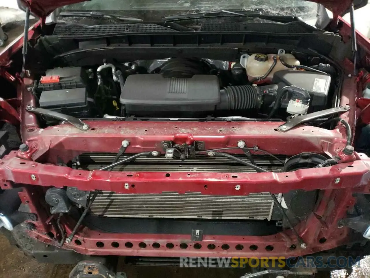 11 fotografías del automóvil dañado 1GTR9CED5MZ374860 GMC SIERRA 2021