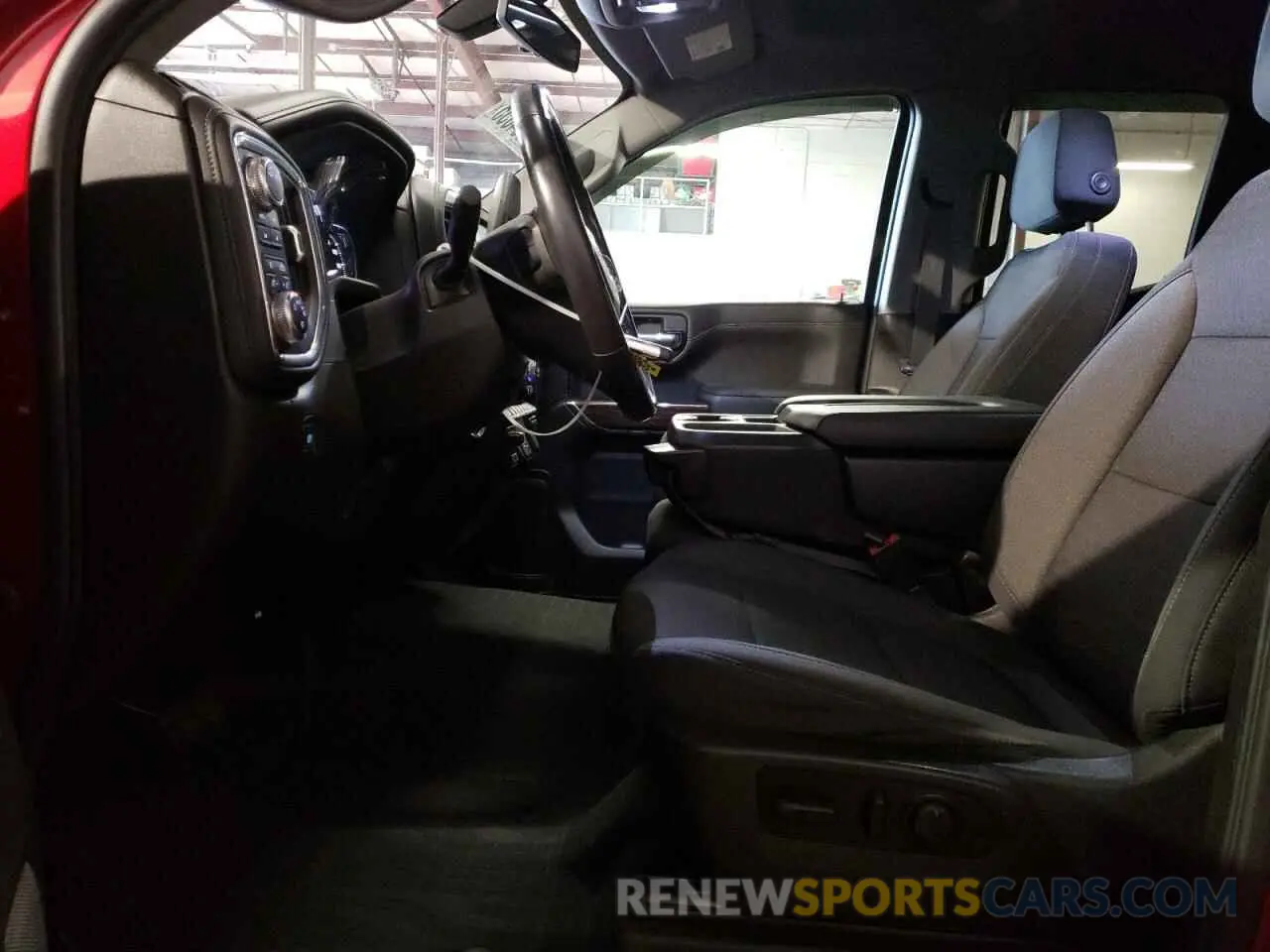 7 fotografías del automóvil dañado 1GTR9CED5MZ374860 GMC SIERRA 2021