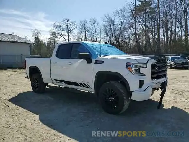11 fotografías del automóvil dañado 1GTR9CED9MZ438088 GMC SIERRA 2021