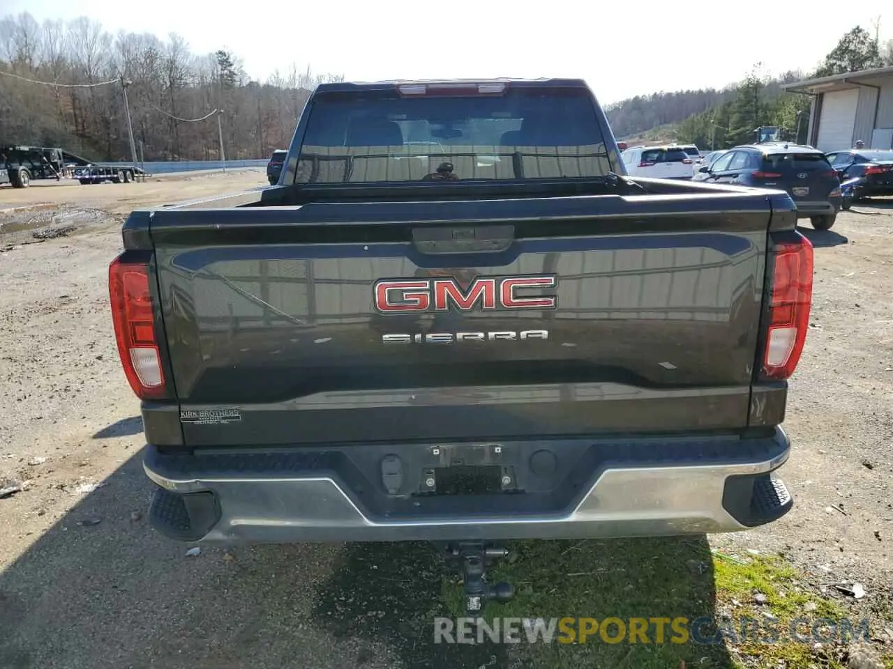 6 fotografías del automóvil dañado 1GTU9AEF4MZ305836 GMC SIERRA 2021
