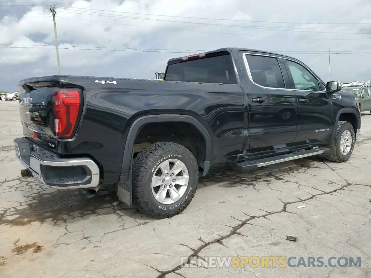 3 fotografías del automóvil dañado 1GTU9BEDXMZ374325 GMC SIERRA 2021