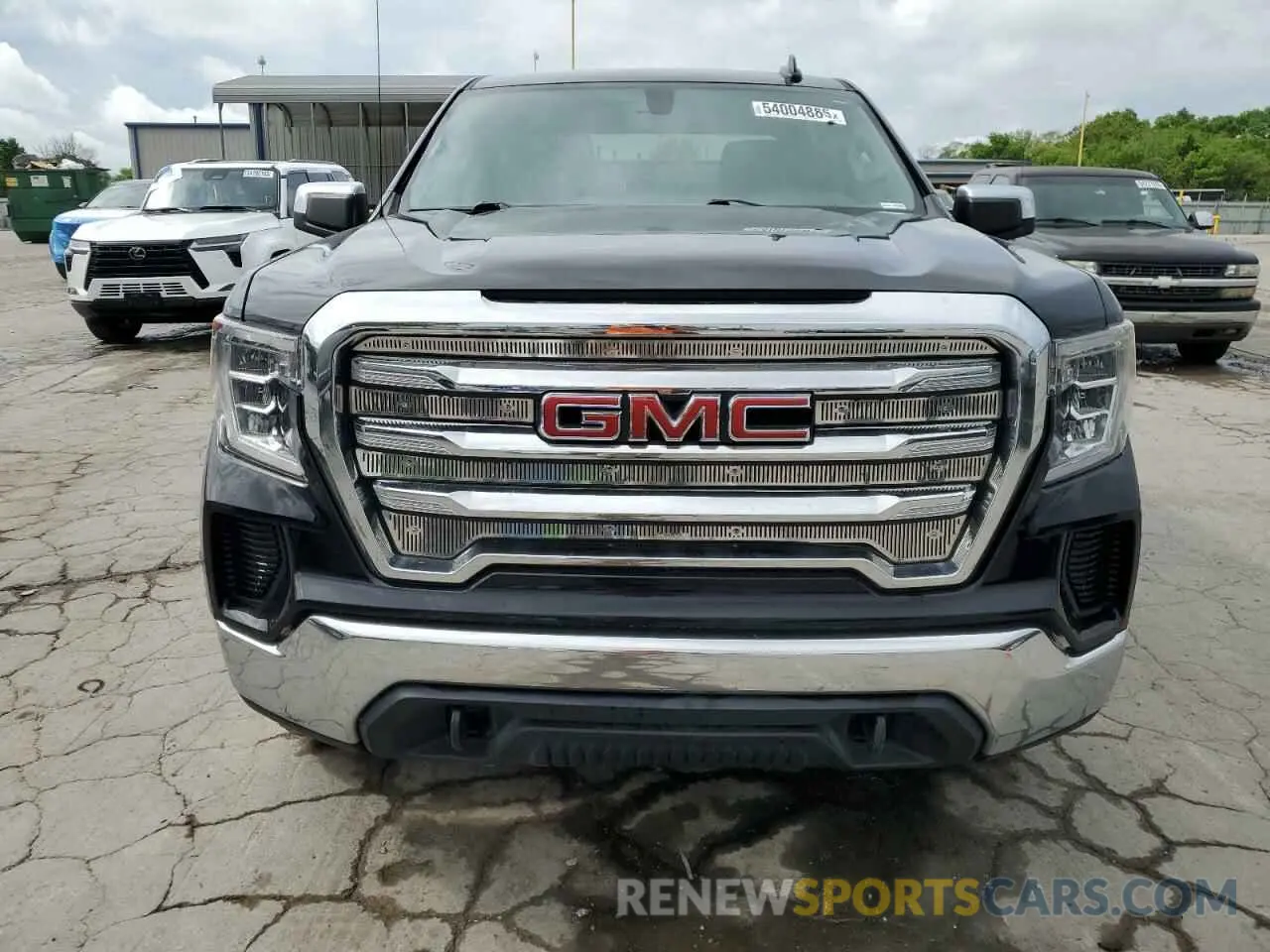 5 fotografías del automóvil dañado 1GTU9BEDXMZ374325 GMC SIERRA 2021