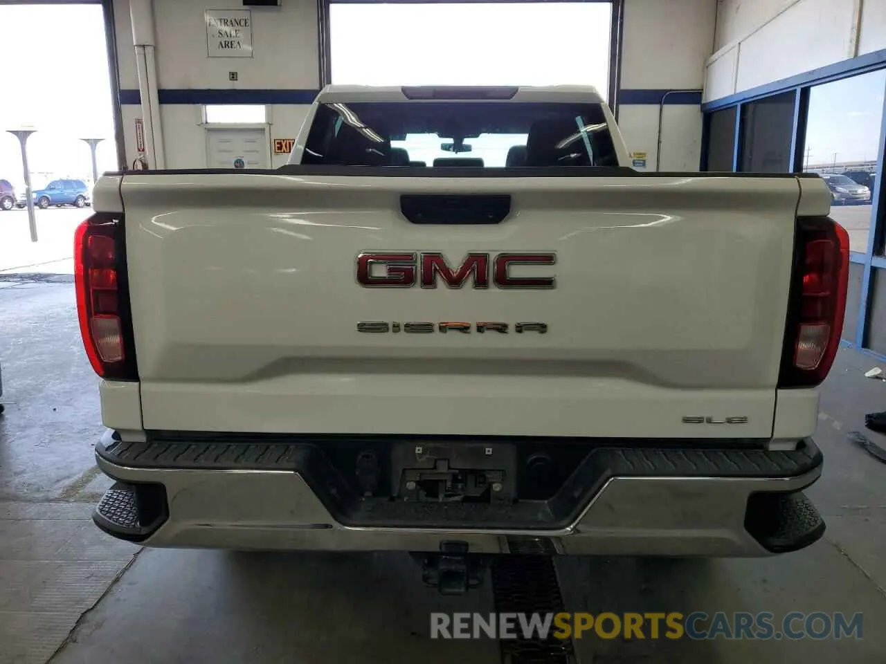 6 fotografías del automóvil dañado 1GTU9BET8MZ315605 GMC SIERRA 2021