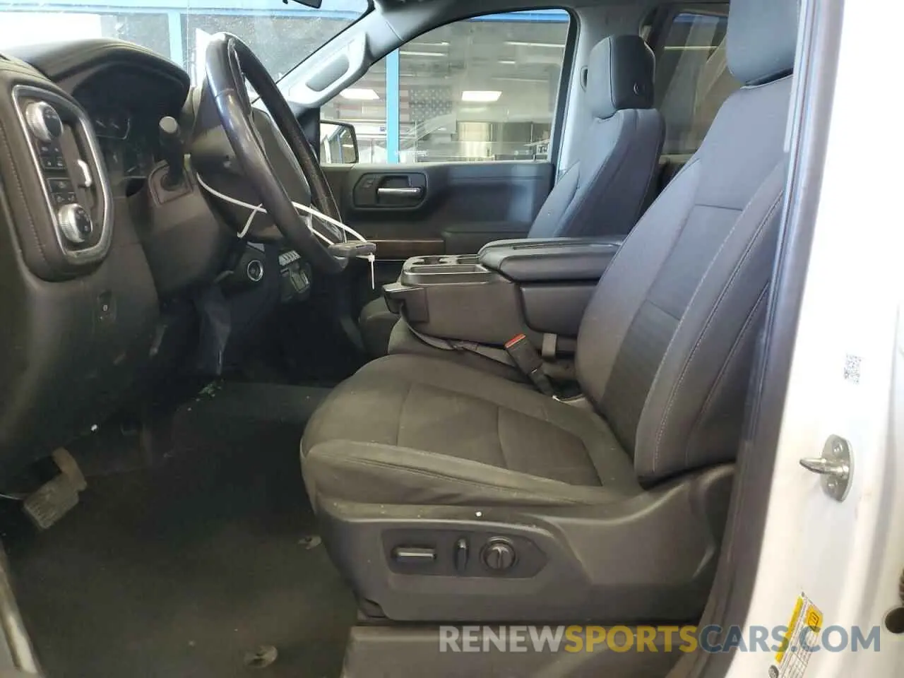7 fotografías del automóvil dañado 1GTU9BET8MZ315605 GMC SIERRA 2021