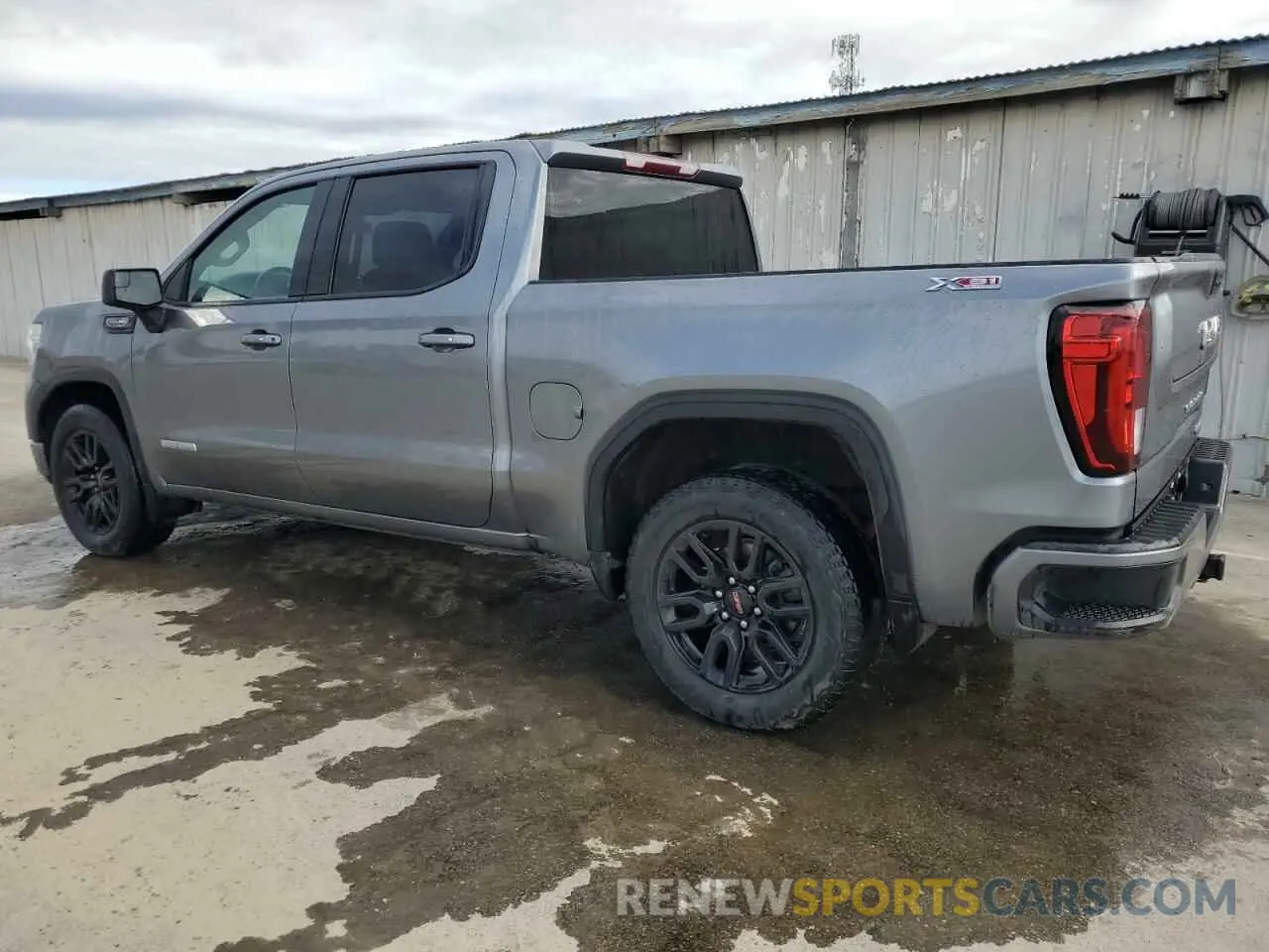 2 fotografías del automóvil dañado 1GTU9CED8MZ345170 GMC SIERRA 2021