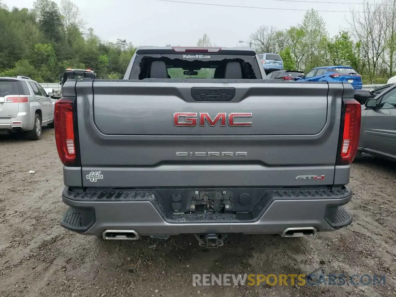 6 fotografías del automóvil dañado 1GTU9EET4MZ430672 GMC SIERRA 2021