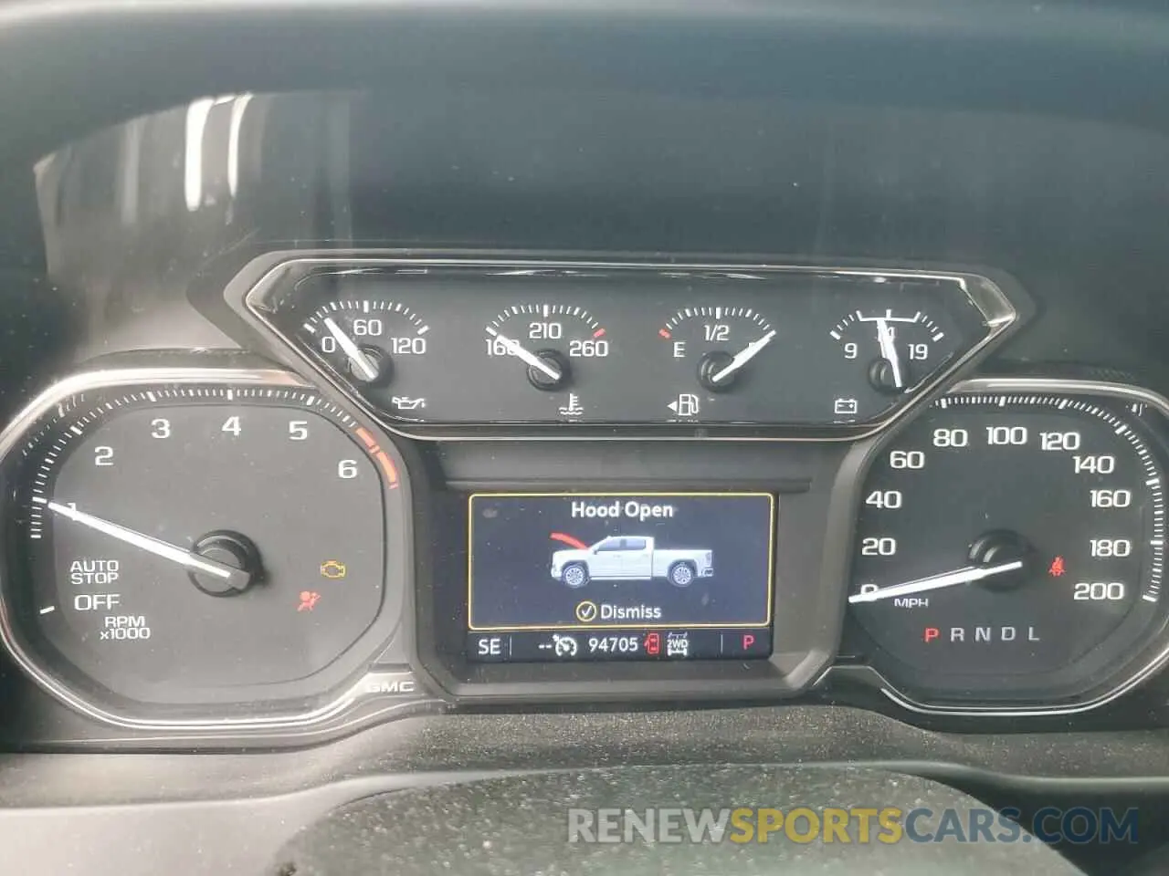 9 fotografías del automóvil dañado 1GTU9EET4MZ430672 GMC SIERRA 2021