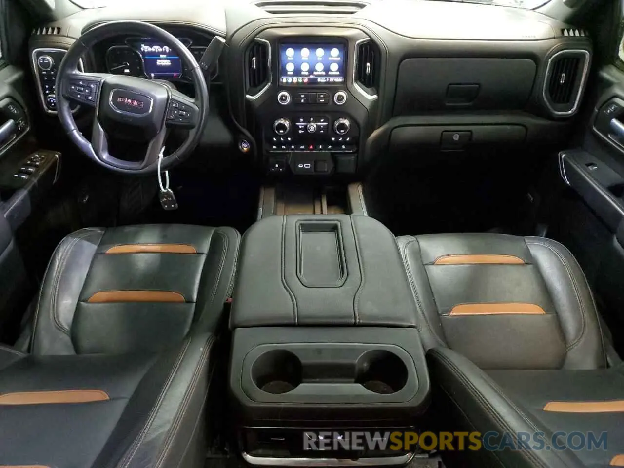 8 fotografías del automóvil dañado 1GTU9EET9MZ301228 GMC SIERRA 2021