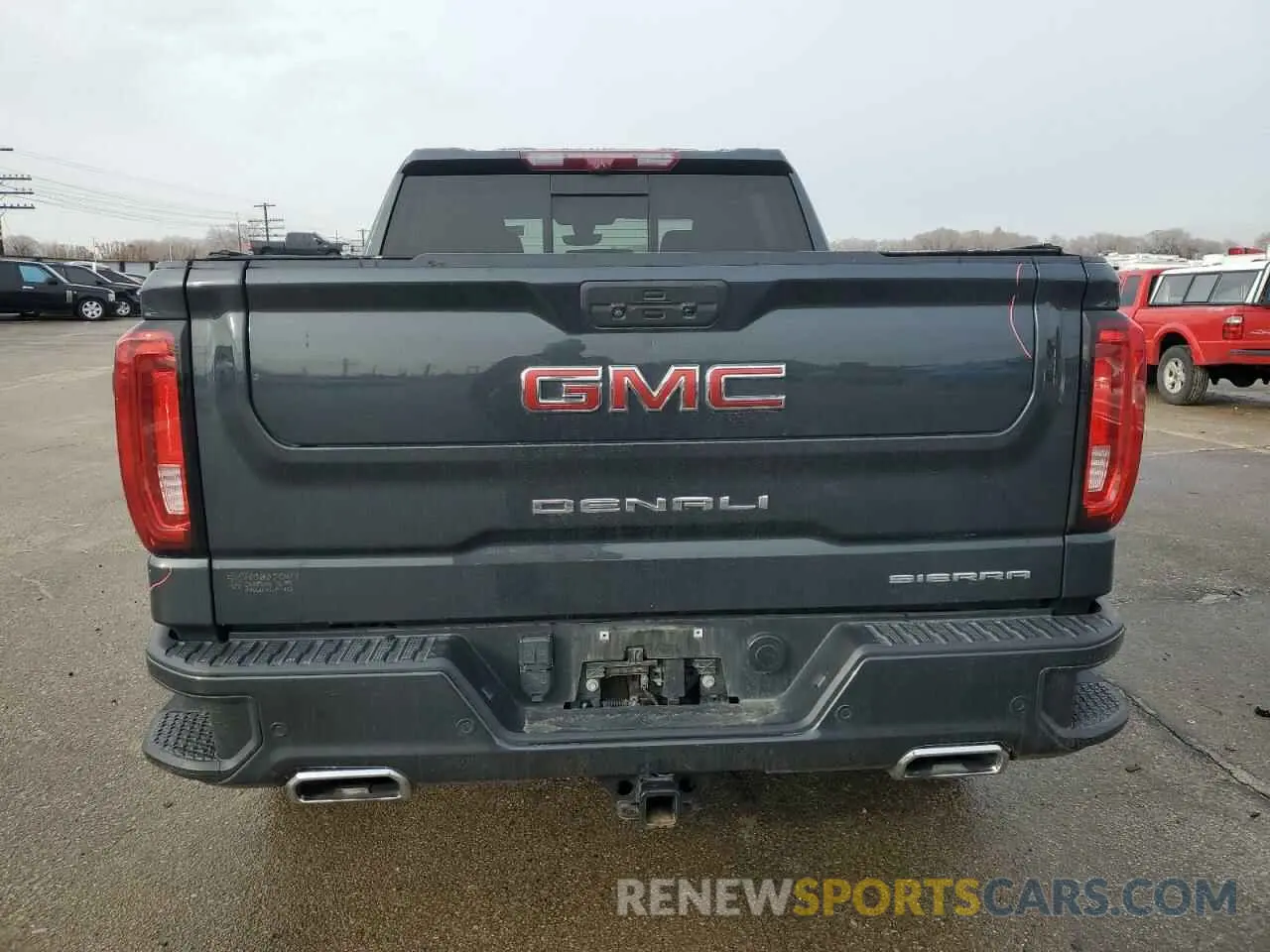6 fotografías del automóvil dañado 1GTU9FEL0MZ327657 GMC SIERRA 2021