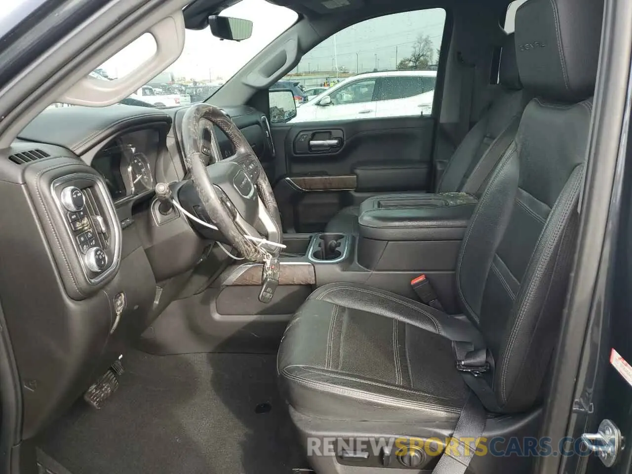 7 fotografías del automóvil dañado 1GTU9FEL0MZ327657 GMC SIERRA 2021
