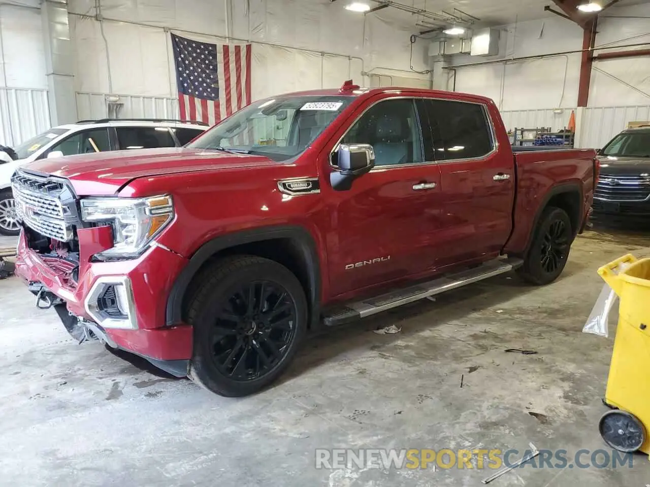 1 fotografías del automóvil dañado 1GTU9FET0MZ410425 GMC SIERRA 2021