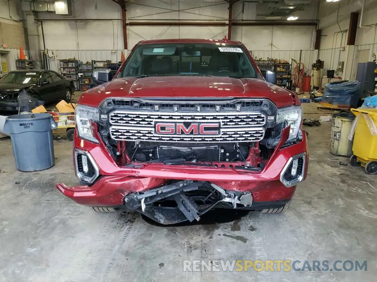 5 fotografías del automóvil dañado 1GTU9FET0MZ410425 GMC SIERRA 2021