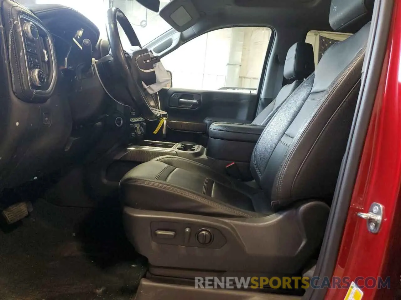 7 fotografías del automóvil dañado 1GTU9FET0MZ410425 GMC SIERRA 2021