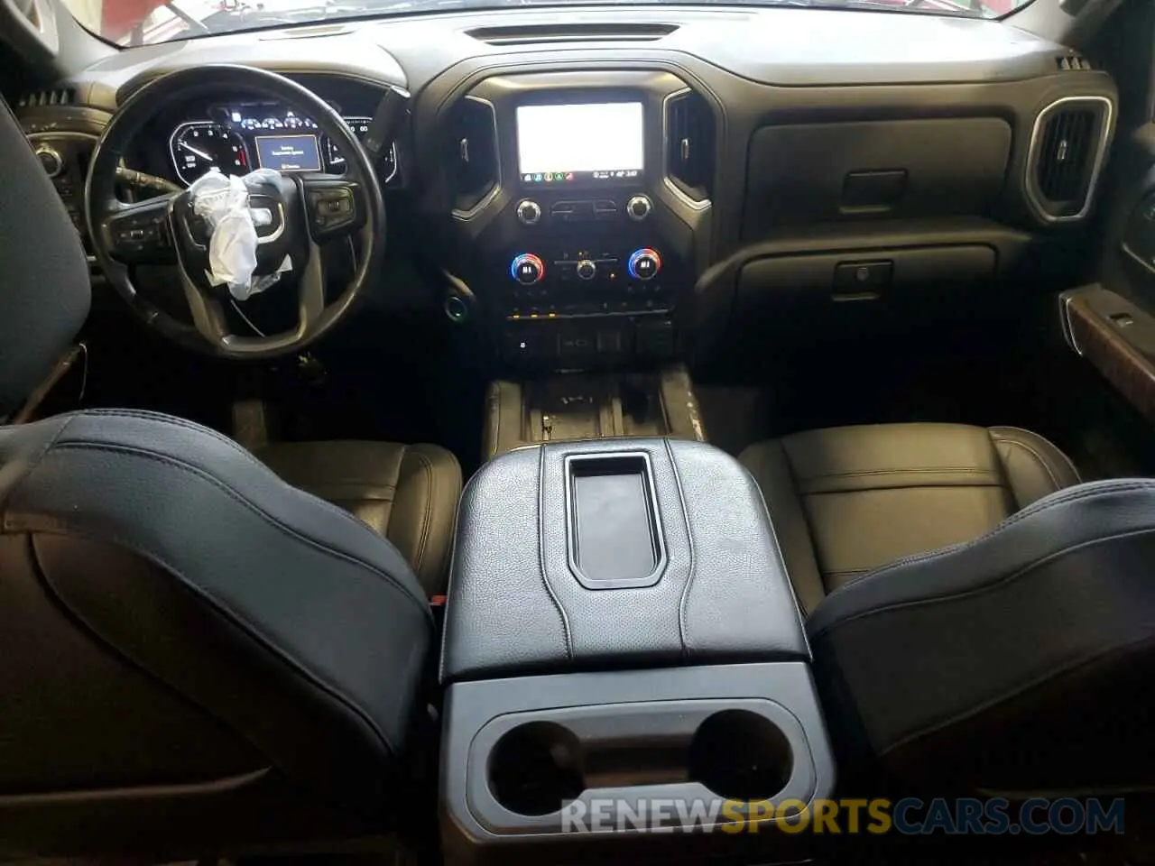 8 fotografías del automóvil dañado 1GTU9FET0MZ410425 GMC SIERRA 2021