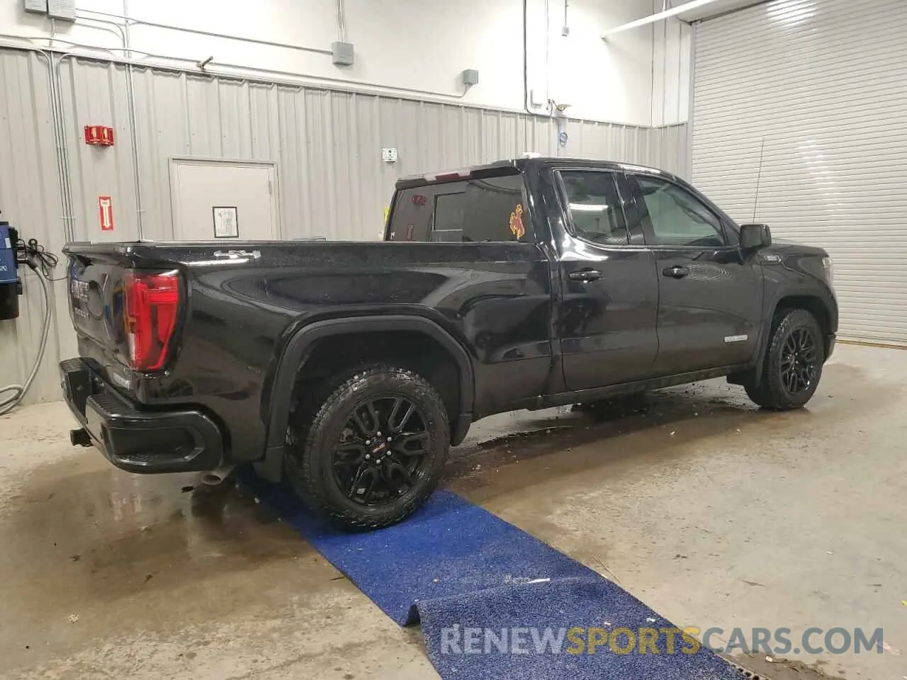 3 fotografías del automóvil dañado 1GTV9CETXMZ197177 GMC SIERRA 2021