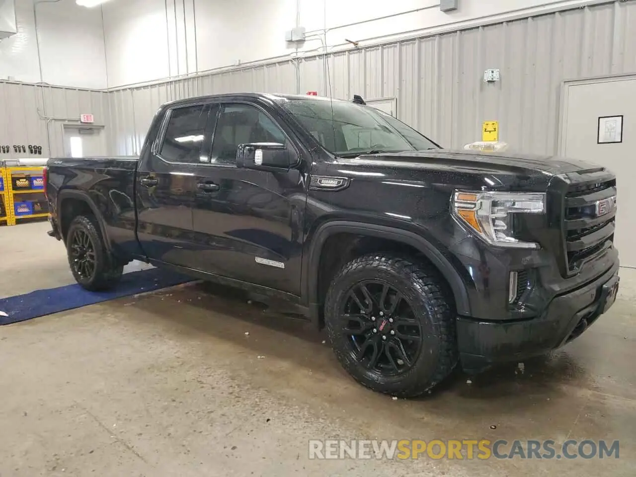 4 fotografías del automóvil dañado 1GTV9CETXMZ197177 GMC SIERRA 2021