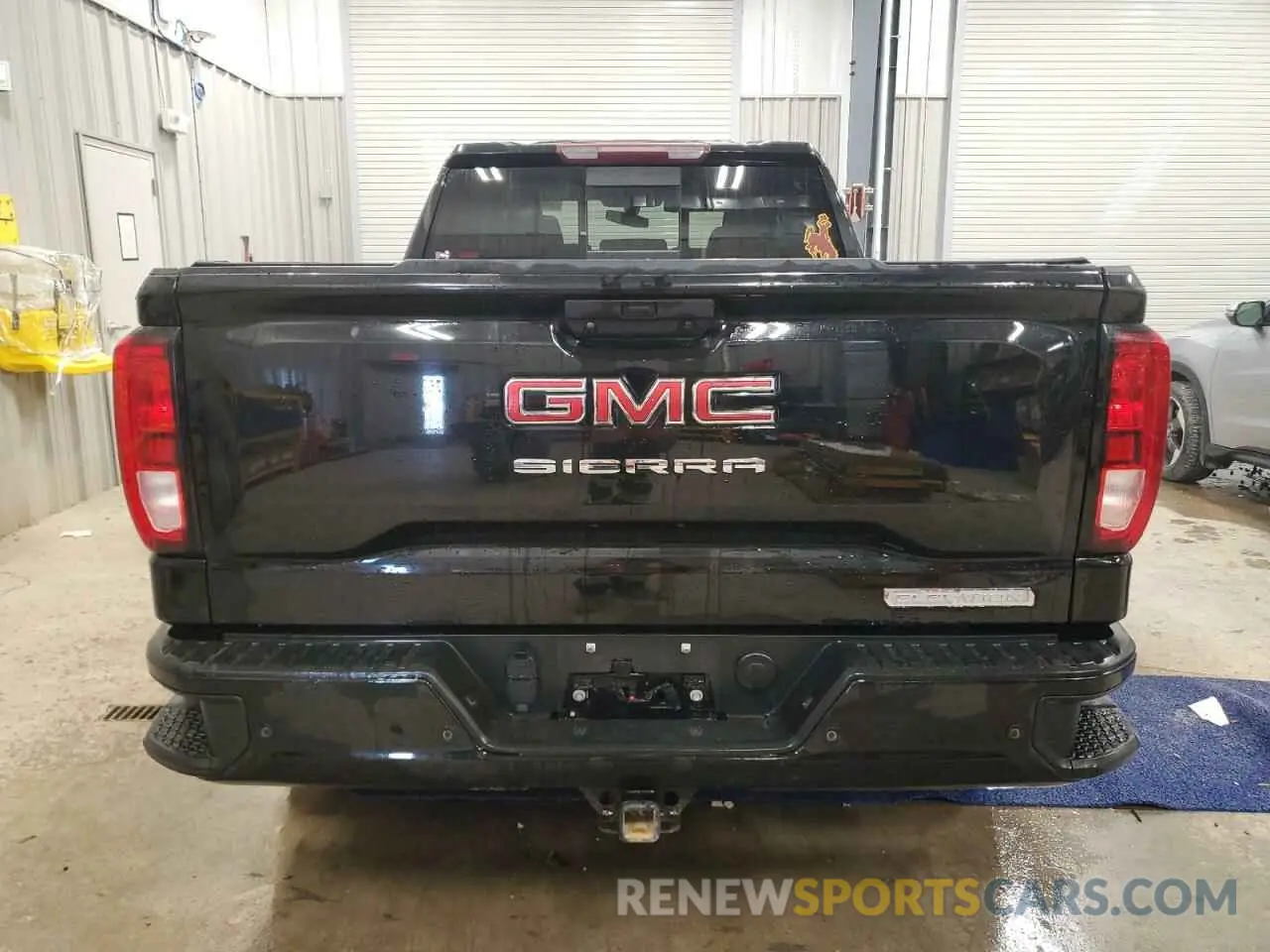 6 fotografías del automóvil dañado 1GTV9CETXMZ197177 GMC SIERRA 2021