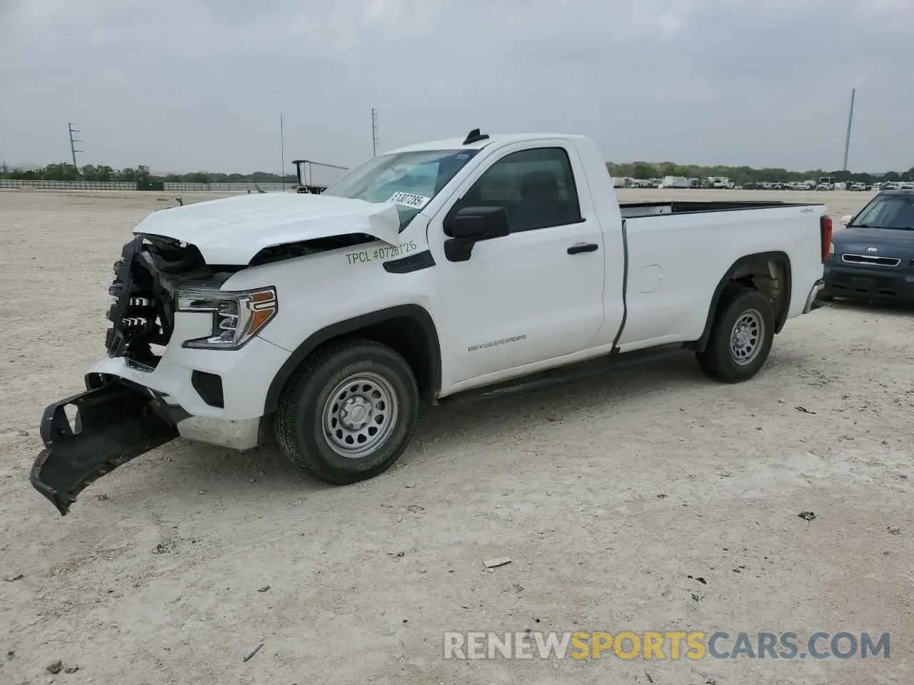1 fotografías del automóvil dañado 3GTN9AEH9MG265193 GMC SIERRA 2021