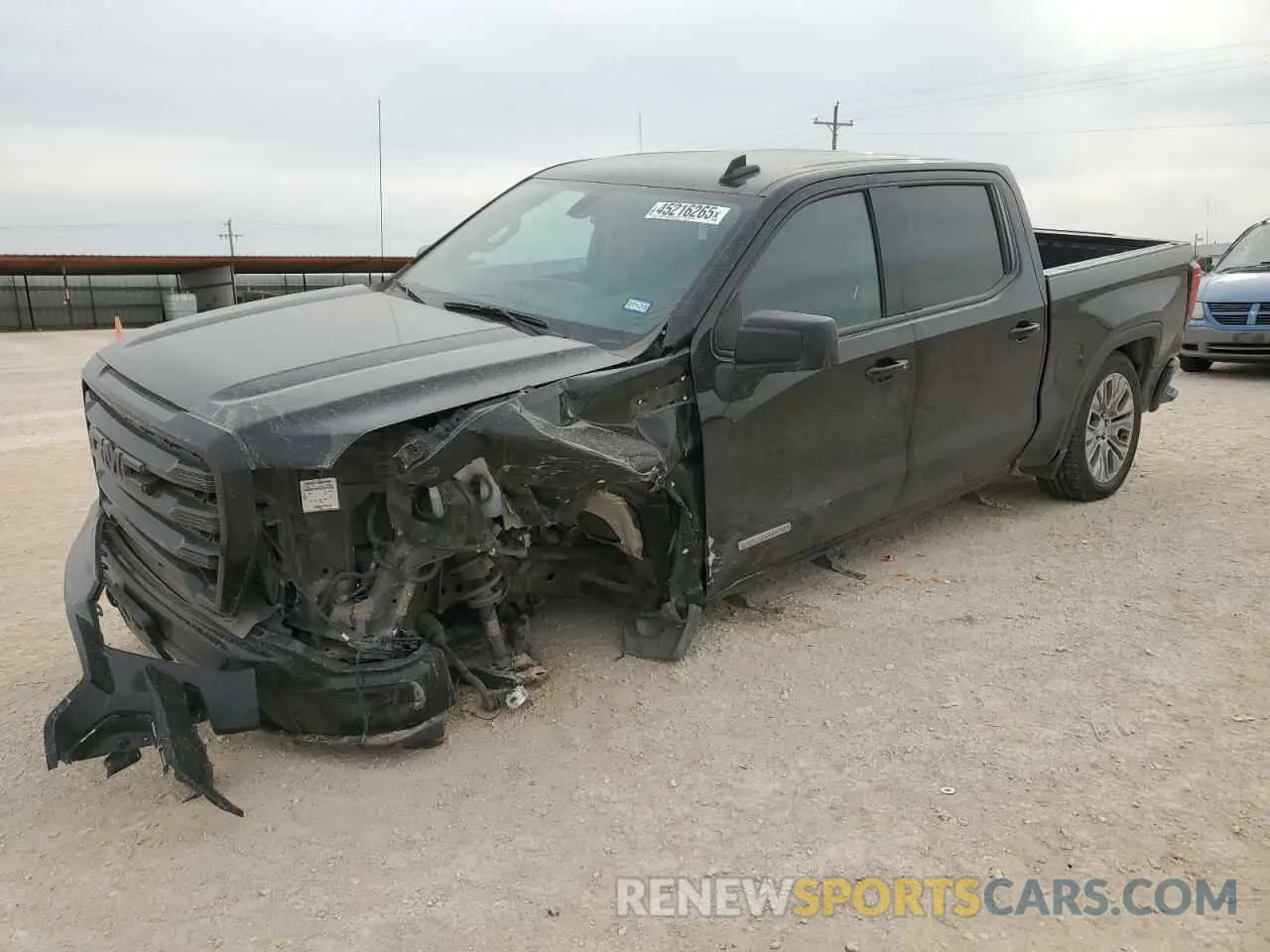 1 fotografías del automóvil dañado 3GTP8CED8MG291109 GMC SIERRA 2021