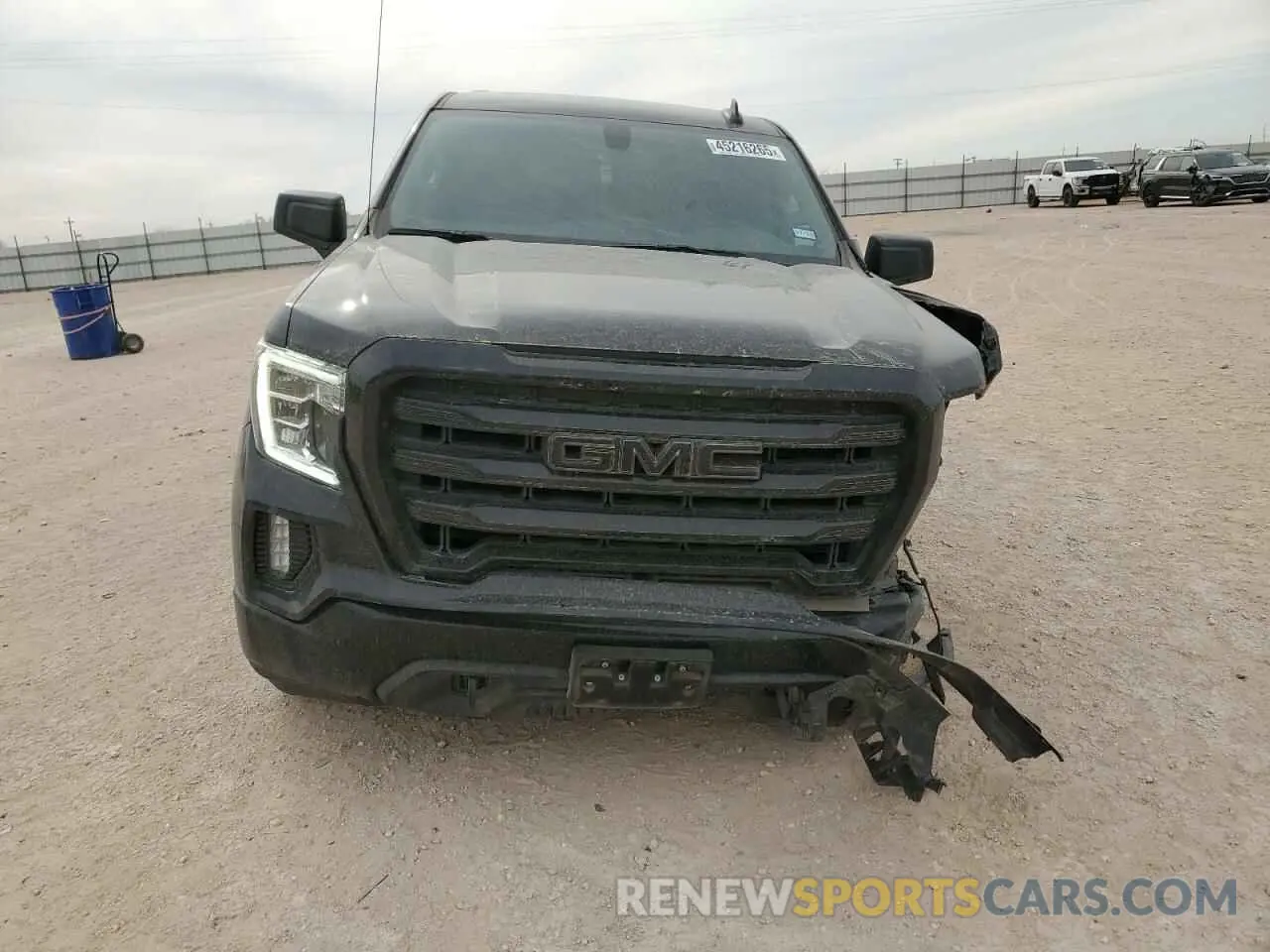 5 fotografías del automóvil dañado 3GTP8CED8MG291109 GMC SIERRA 2021