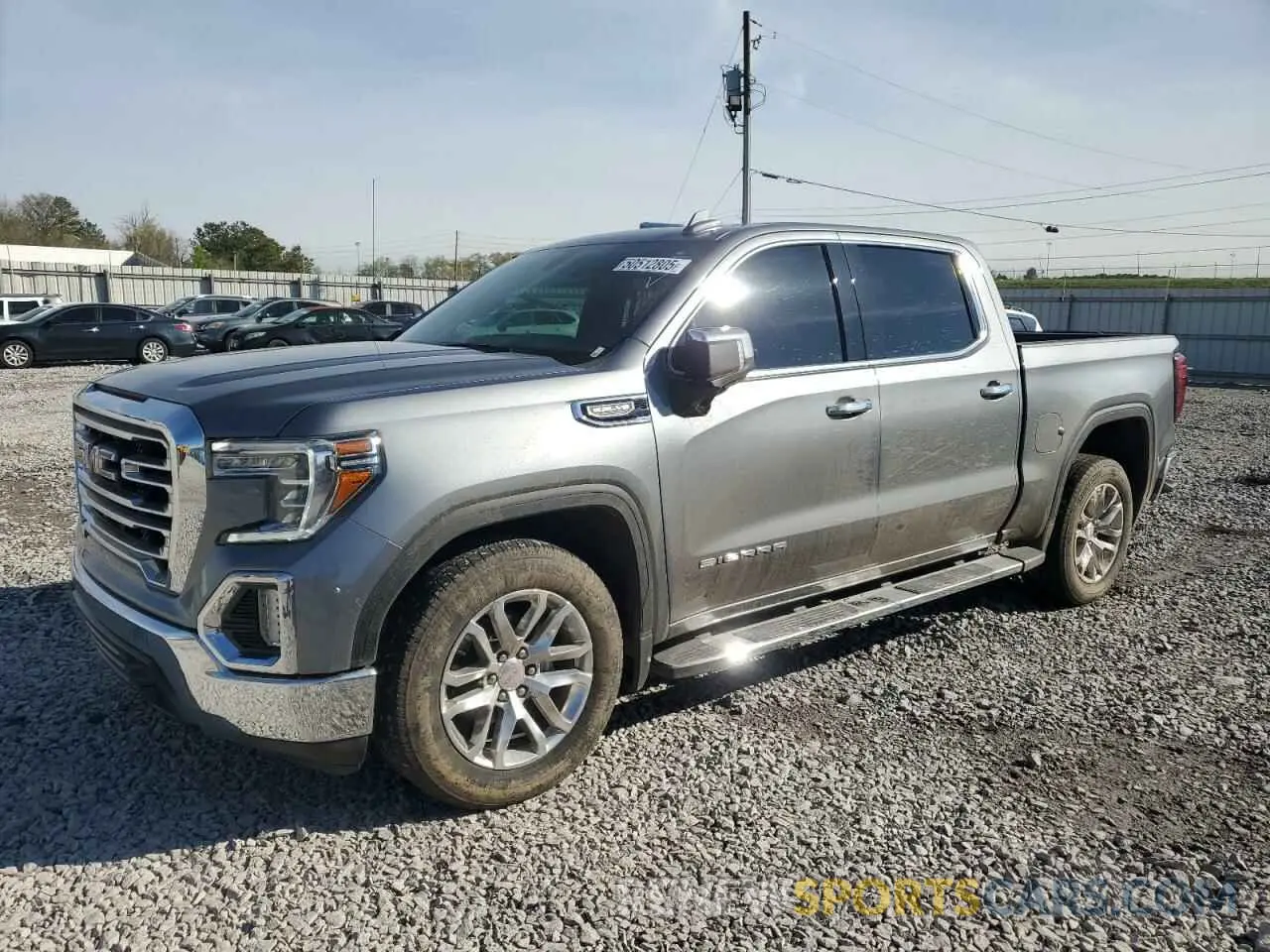 1 fotografías del automóvil dañado 3GTP8DED1MG433466 GMC SIERRA 2021
