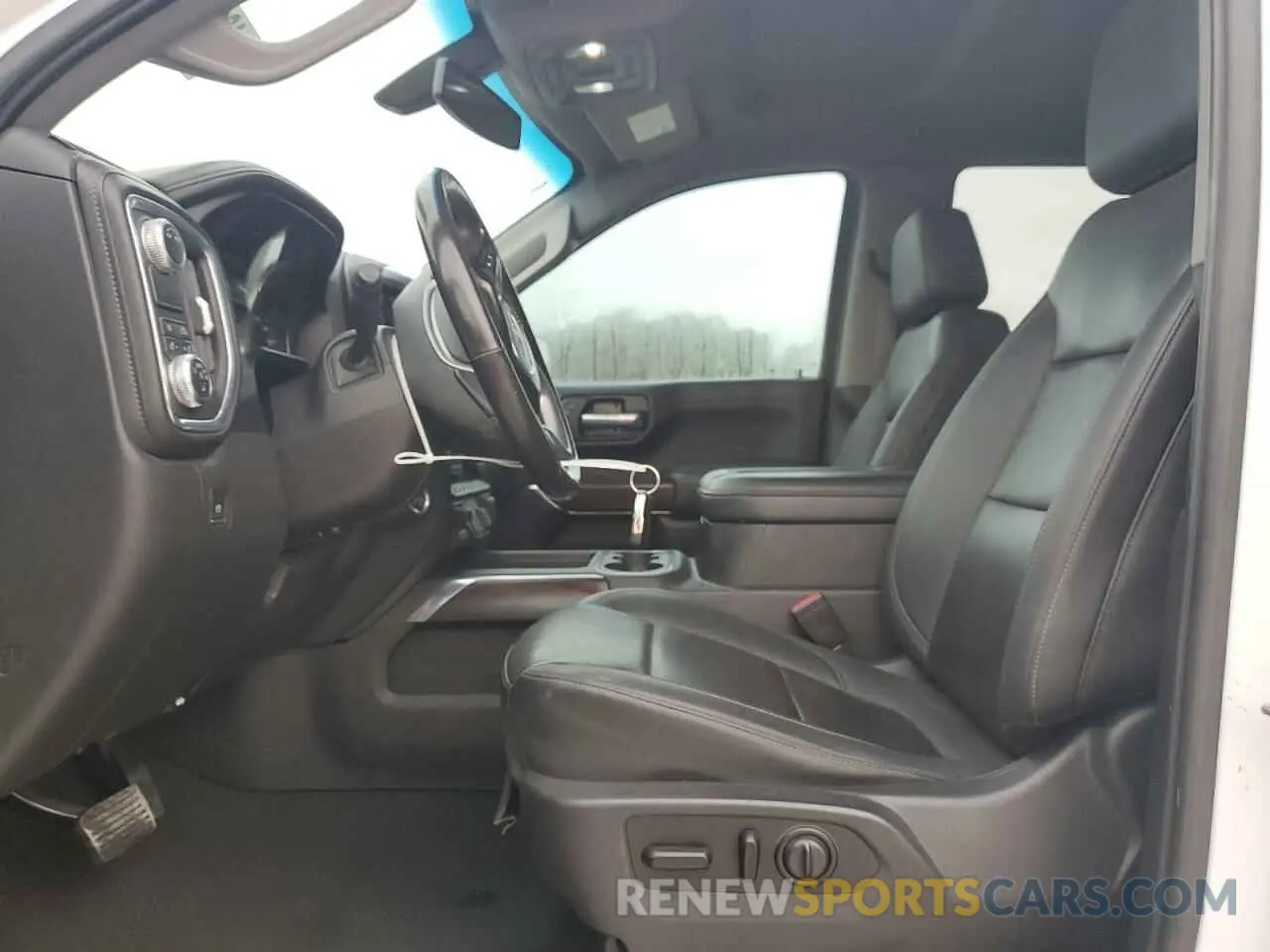 7 fotografías del automóvil dañado 3GTP8DED7MG200689 GMC SIERRA 2021