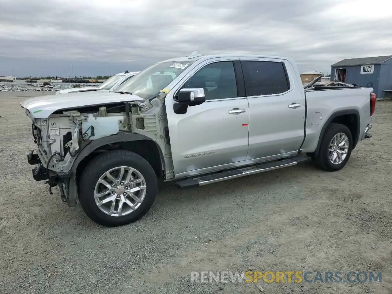 1 fotografías del automóvil dañado 3GTP8DED8MG117921 GMC SIERRA 2021