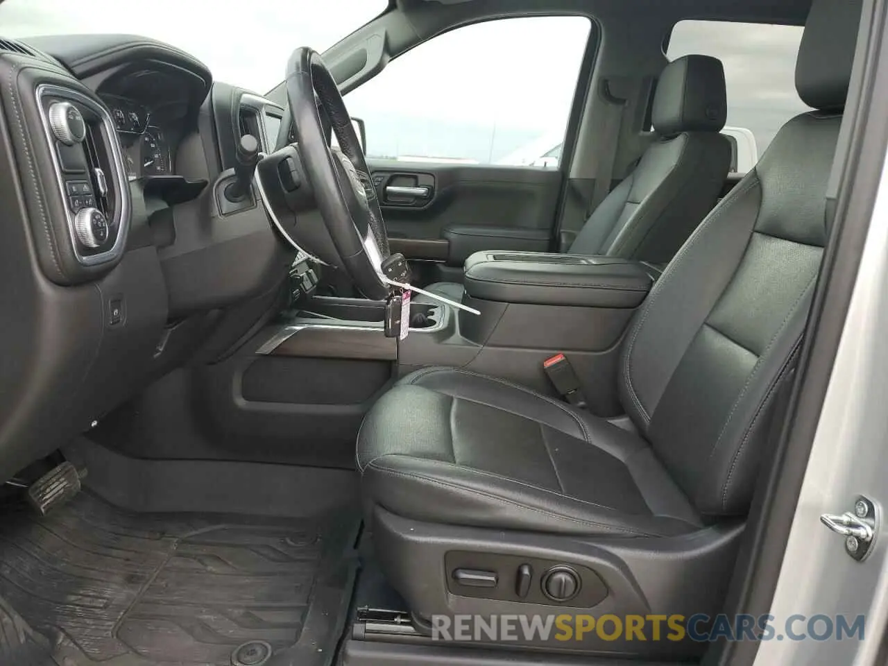 7 fotografías del automóvil dañado 3GTP8DED8MG117921 GMC SIERRA 2021