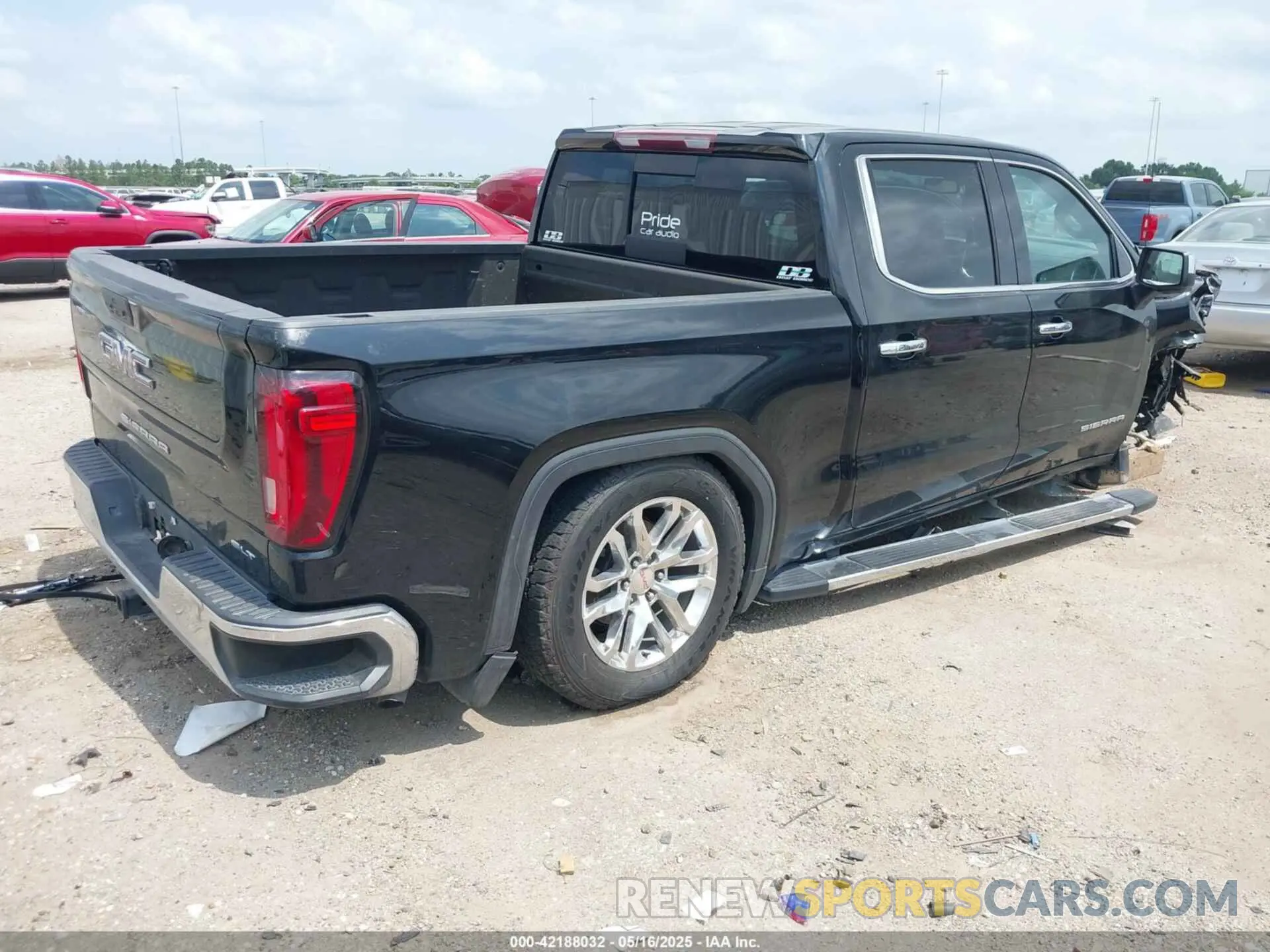 4 fotografías del automóvil dañado 3GTP8DEDXMG231158 GMC SIERRA 2021