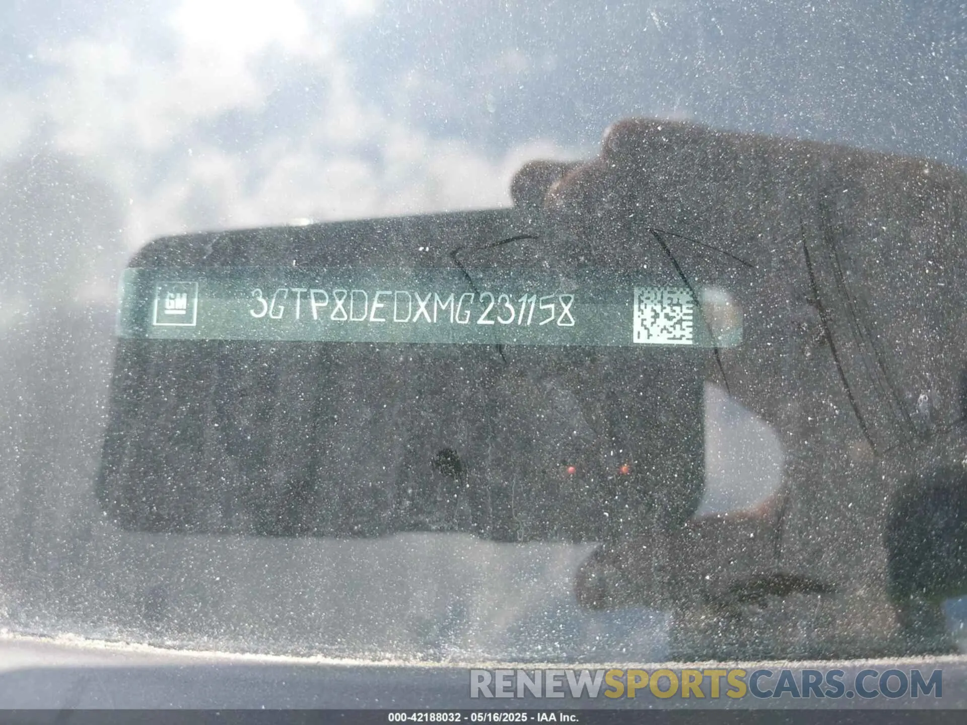 9 fotografías del automóvil dañado 3GTP8DEDXMG231158 GMC SIERRA 2021